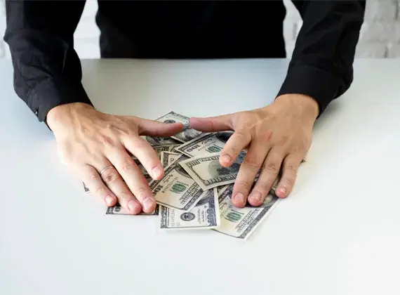 Ilustración sobre prevención de lavado de dinero en empresas